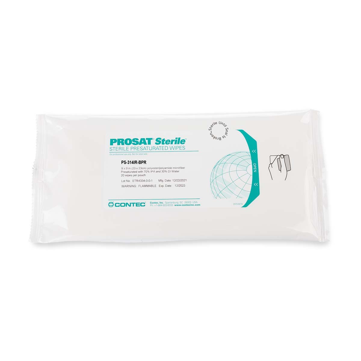 PROSAT Sterile Pi Microfibre Wipes-1